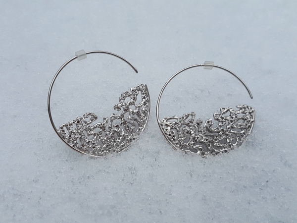 Atelier Solstice – Boucles d’oreilles rondes en argent 925 